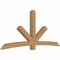 Ekena Millwork Alberta Timber Gable Bracket, Western Red Cedar, 108"W x 49"H x 5 1/2"D x 5 1/2"F, 11/12 Pitch GBW108X49X0606ALB00SWR - alternate 5